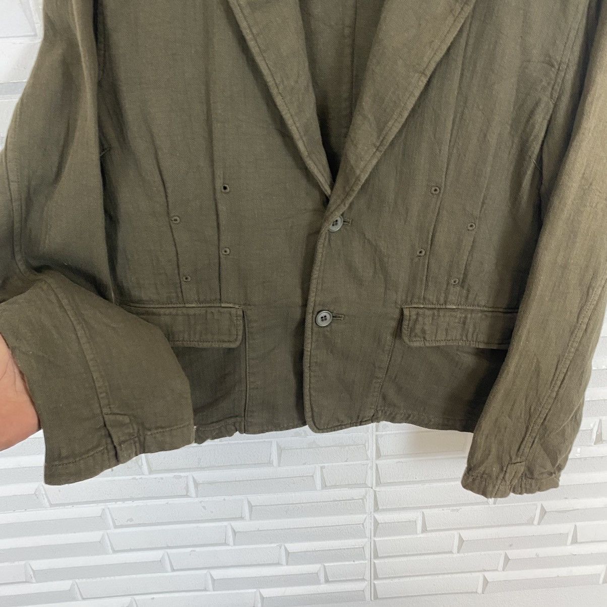 Issey Miyake ✨Issey Miyake Plantation light cropped jacket Size US S / EU 44-46 / 1 - 7 Thumbnail