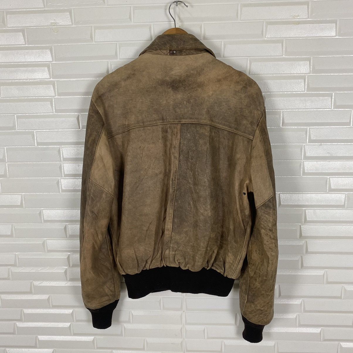 Schott SCHOTT BROS A2 FLYER TYPE GARMENT LEATHER JACKET SIZE 40 Size US M / EU 48-50 / 2 - 2 Thumbnail