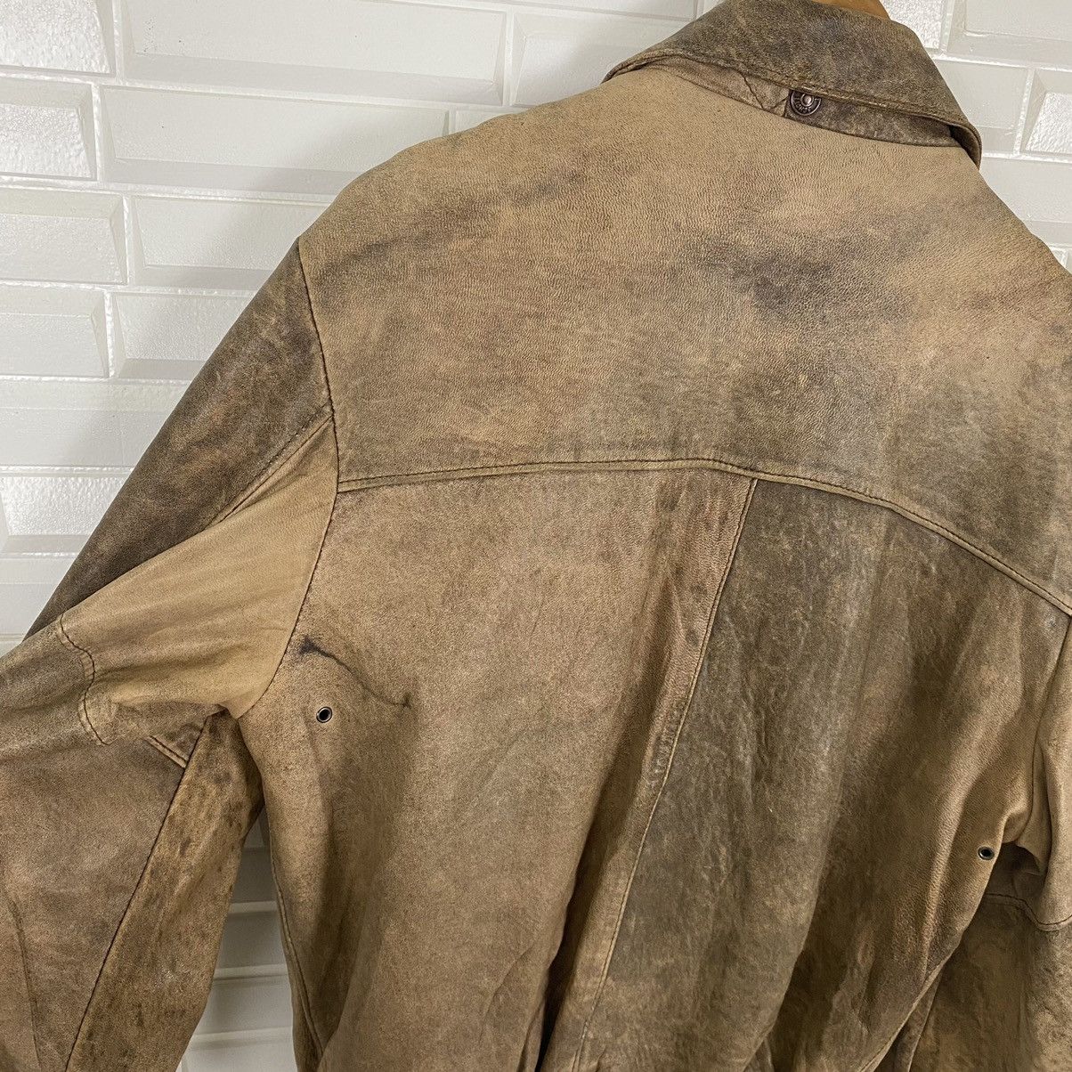 Schott SCHOTT BROS A2 FLYER TYPE GARMENT LEATHER JACKET SIZE 40 Size US M / EU 48-50 / 2 - 7 Thumbnail