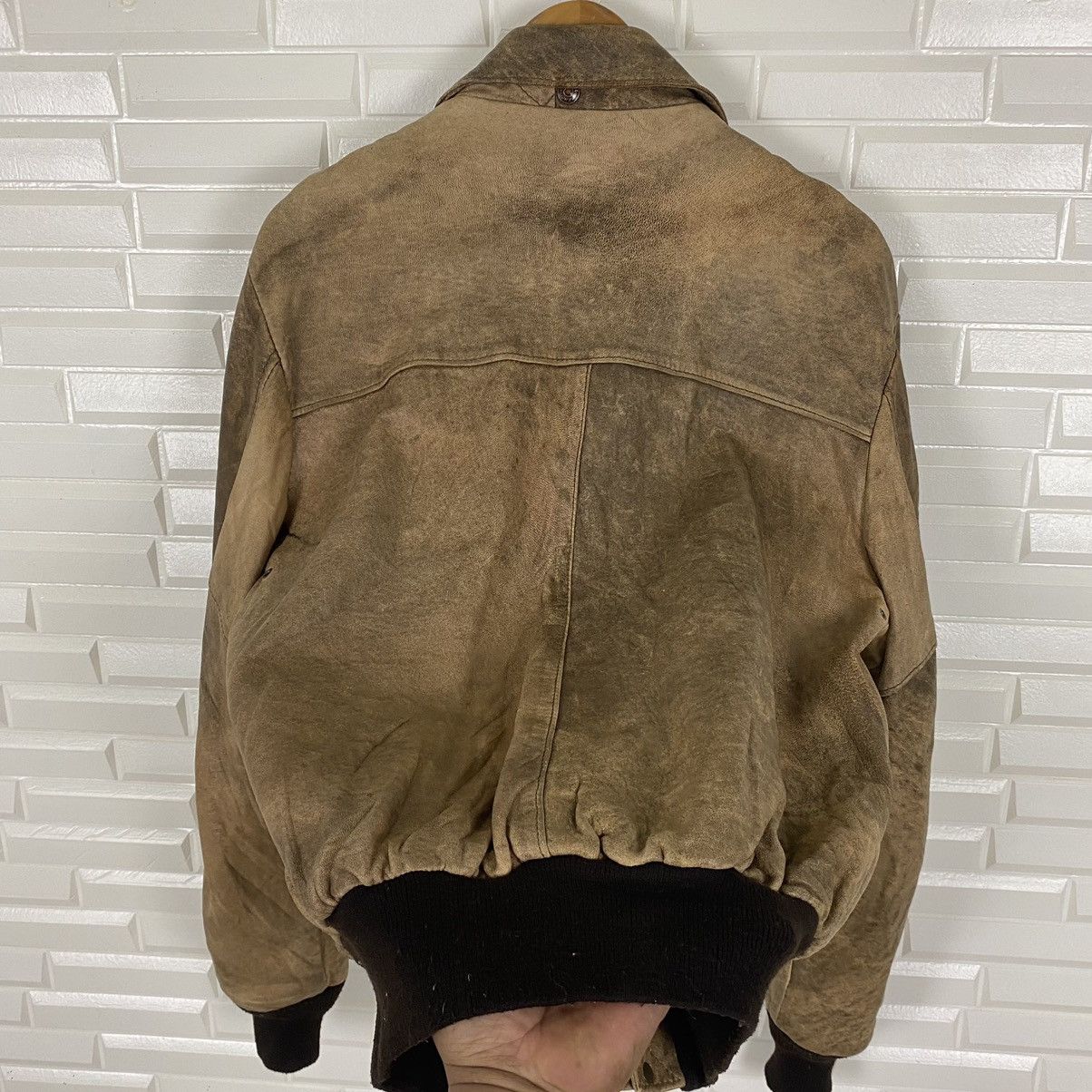 Schott SCHOTT BROS A2 FLYER TYPE GARMENT LEATHER JACKET SIZE 40 Size US M / EU 48-50 / 2 - 5 Thumbnail