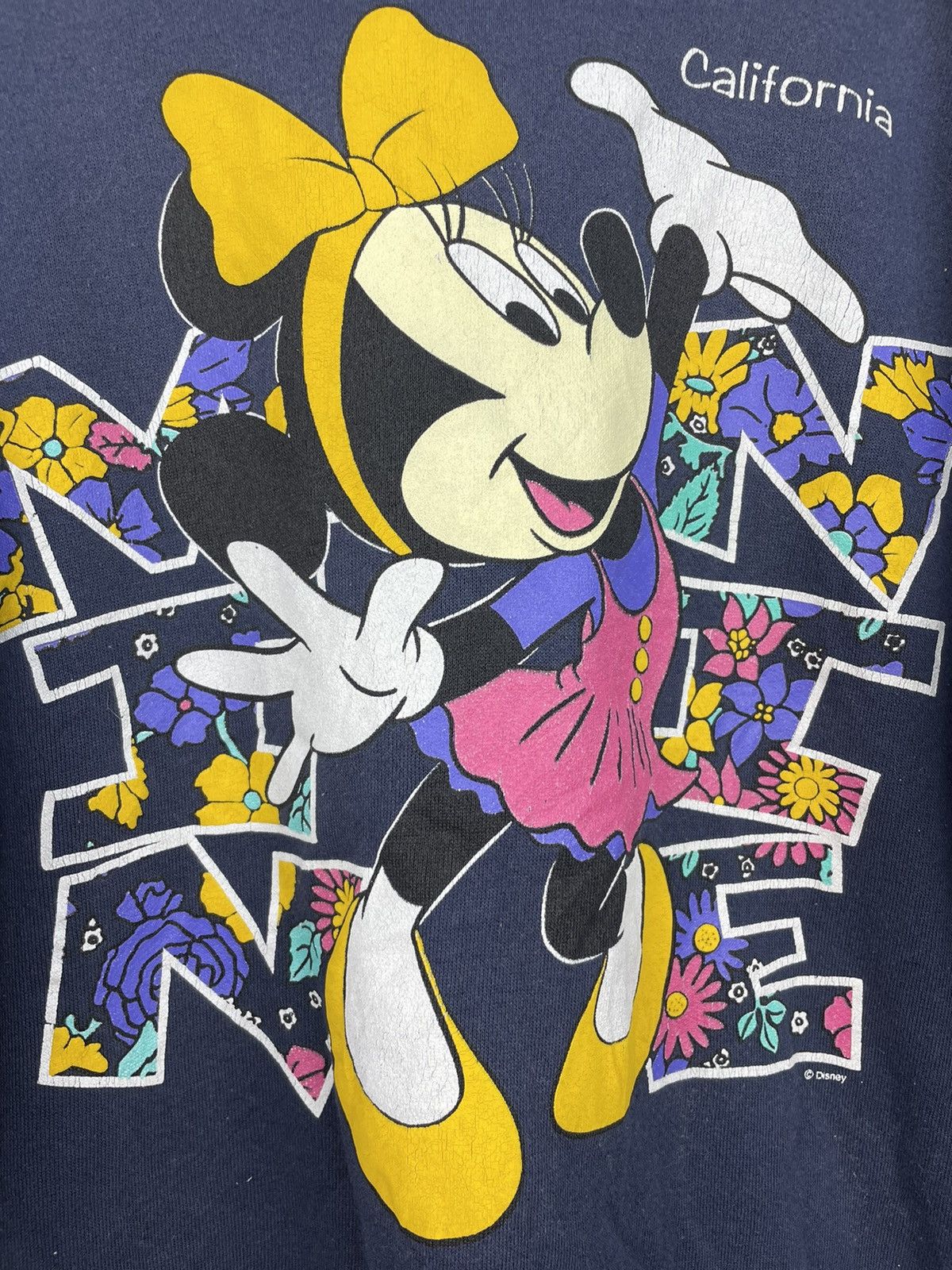 Disney Vintage 90s Minnie Mouse sweatshirt Size US XL / EU 56 / 4 - 4 Thumbnail