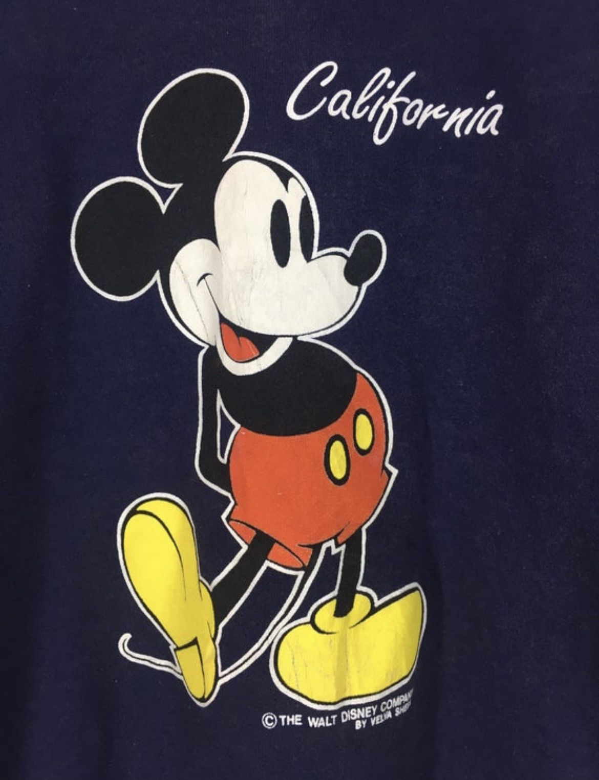 Mickey Mouse Vintage 90s Mickey Mouse California sweatshirt Size US L / EU 52-54 / 3 - 4 Thumbnail