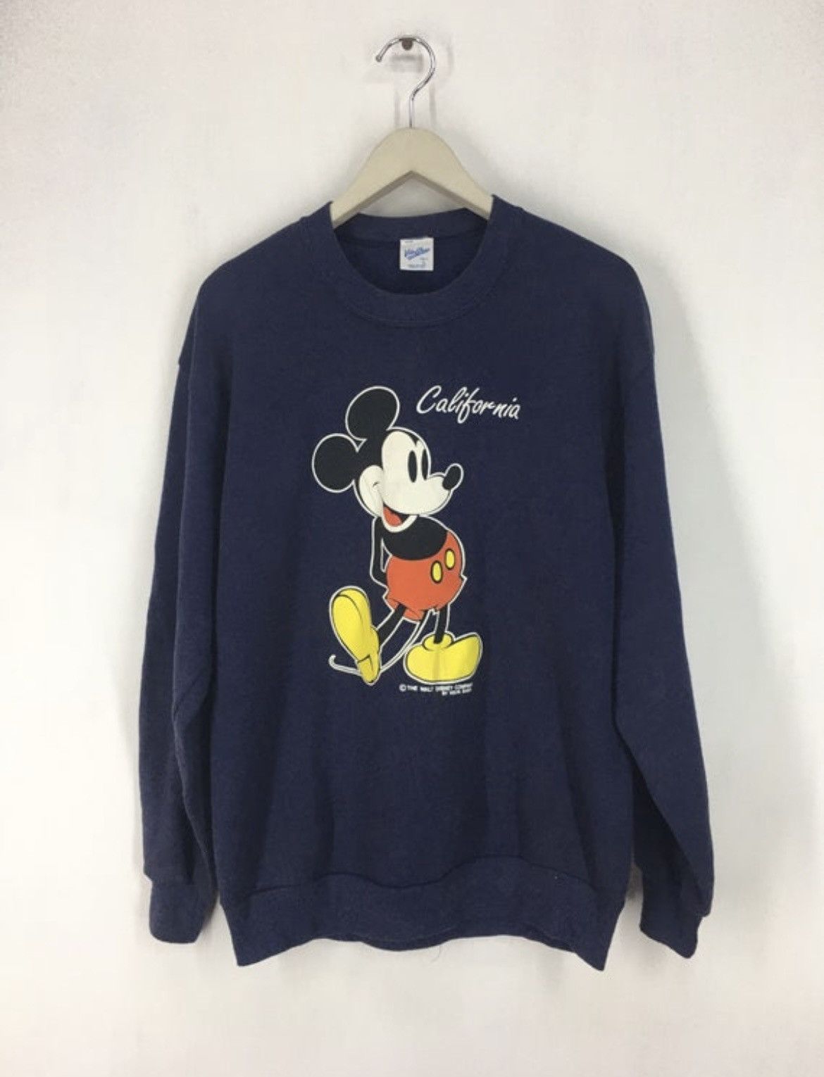 Mickey Mouse Vintage 90s Mickey Mouse California sweatshirt Size US L / EU 52-54 / 3 - 1 Thumbnail