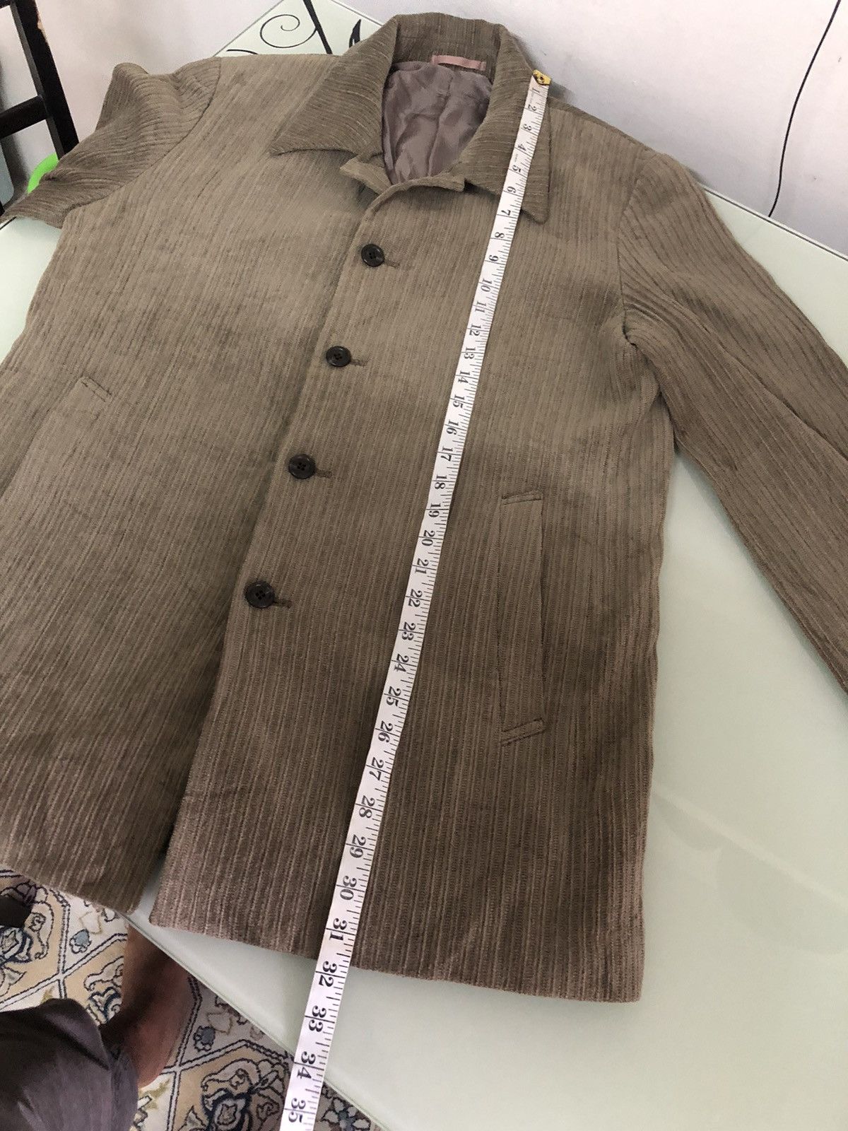 Issey Miyake Vintage Tete Homme by Issey Miyake Corduroy Jacket Size US M / EU 48-50 / 2 - 22 Thumbnail