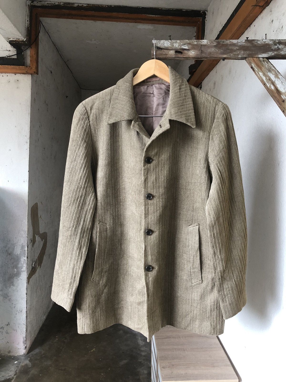 Issey Miyake Vintage Tete Homme by Issey Miyake Corduroy Jacket Size US M / EU 48-50 / 2 - 4 Thumbnail