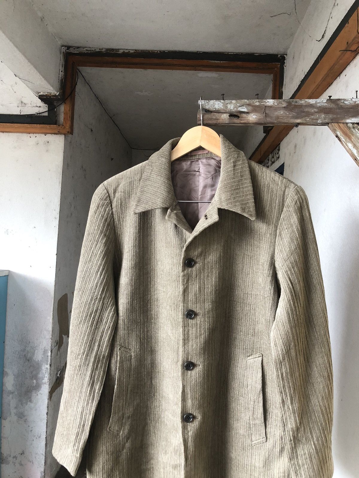 Issey Miyake Vintage Tete Homme by Issey Miyake Corduroy Jacket Size US M / EU 48-50 / 2 - 5 Thumbnail