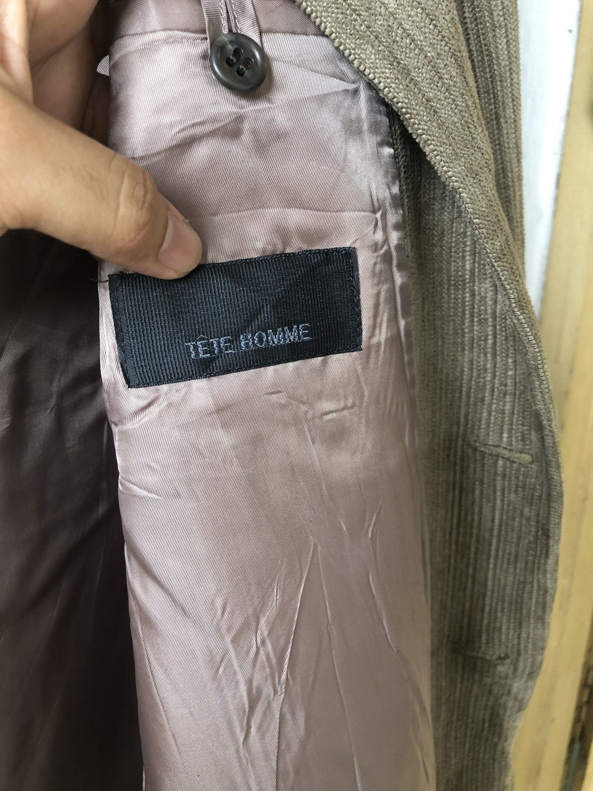 Issey Miyake Vintage Tete Homme by Issey Miyake Corduroy Jacket Size US M / EU 48-50 / 2 - 15 Thumbnail