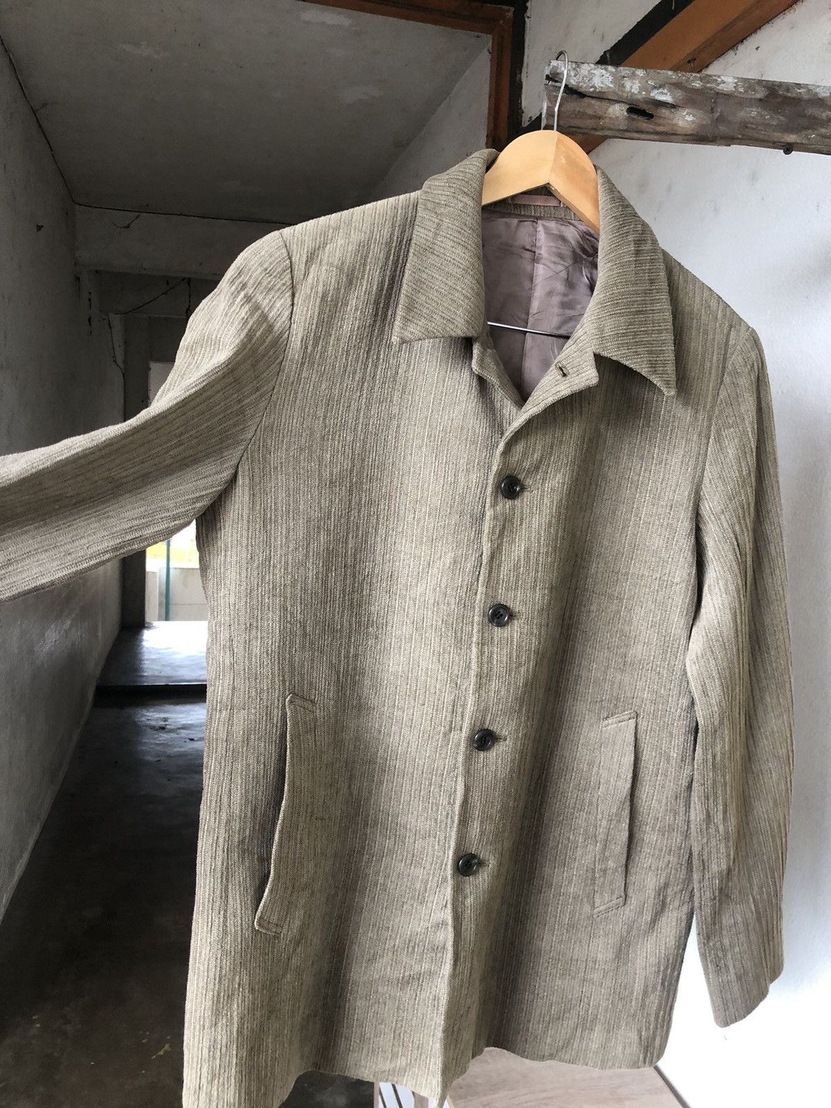 Issey Miyake Vintage Tete Homme by Issey Miyake Corduroy Jacket Size US M / EU 48-50 / 2 - 11 Thumbnail