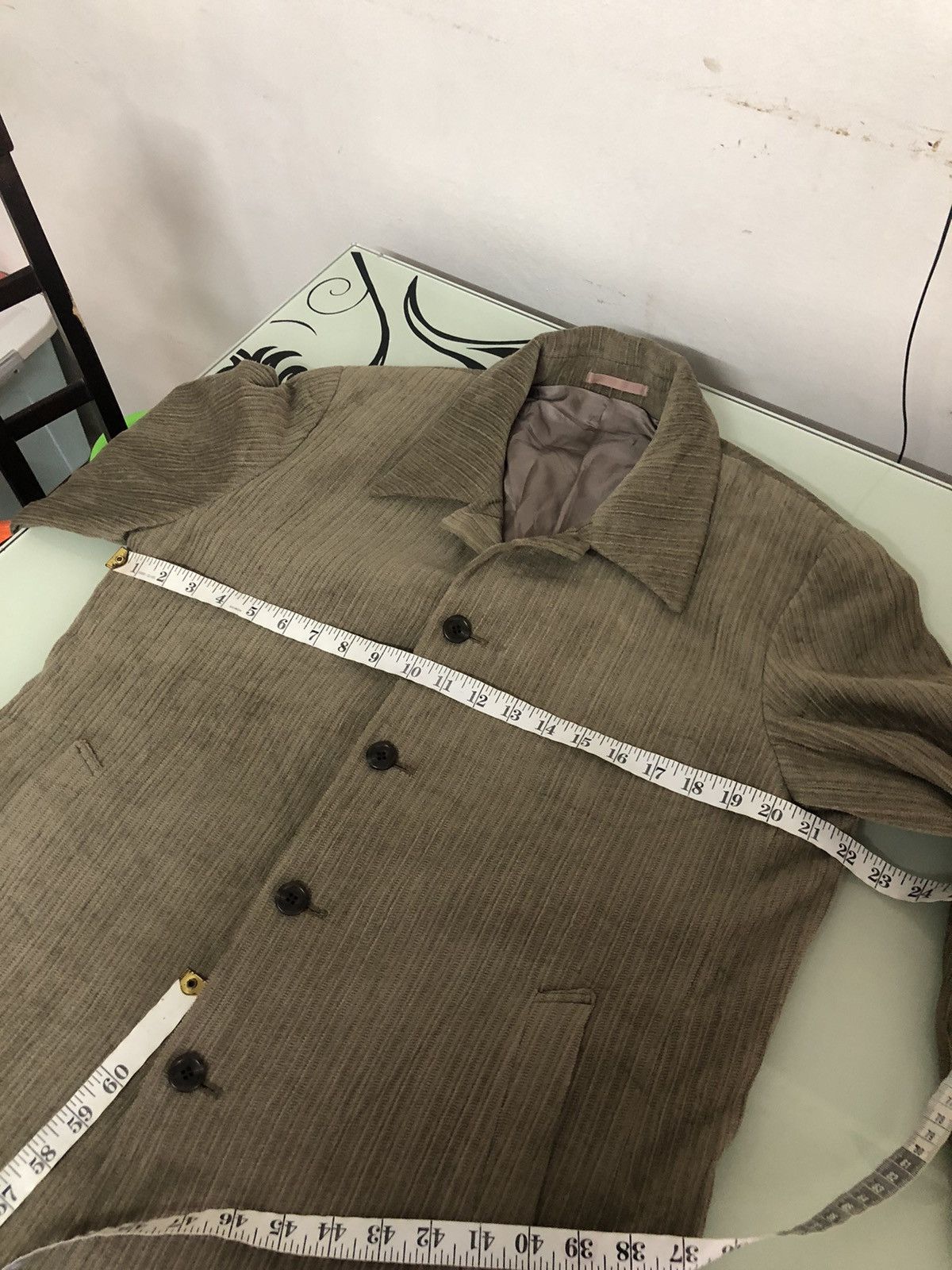 Issey Miyake Vintage Tete Homme by Issey Miyake Corduroy Jacket Size US M / EU 48-50 / 2 - 19 Thumbnail