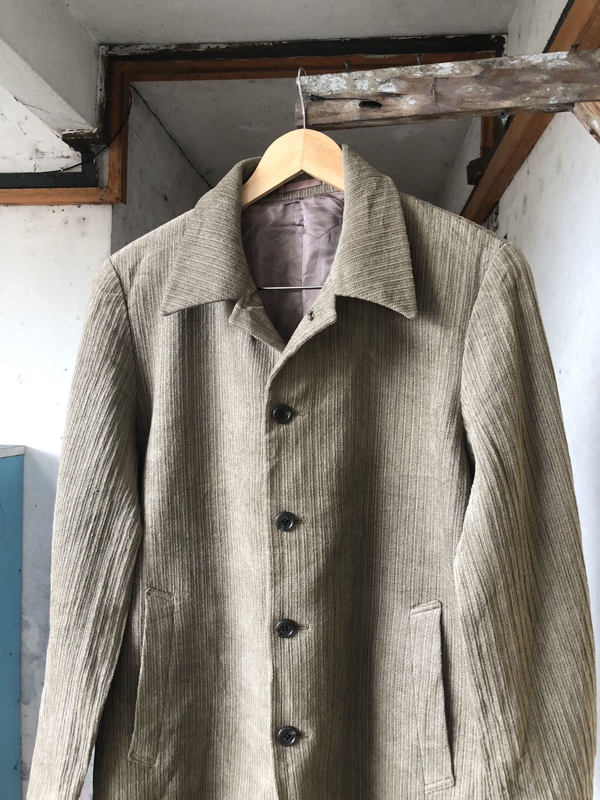 Issey Miyake Vintage Tete Homme by Issey Miyake Corduroy Jacket Size US M / EU 48-50 / 2 - 7 Thumbnail