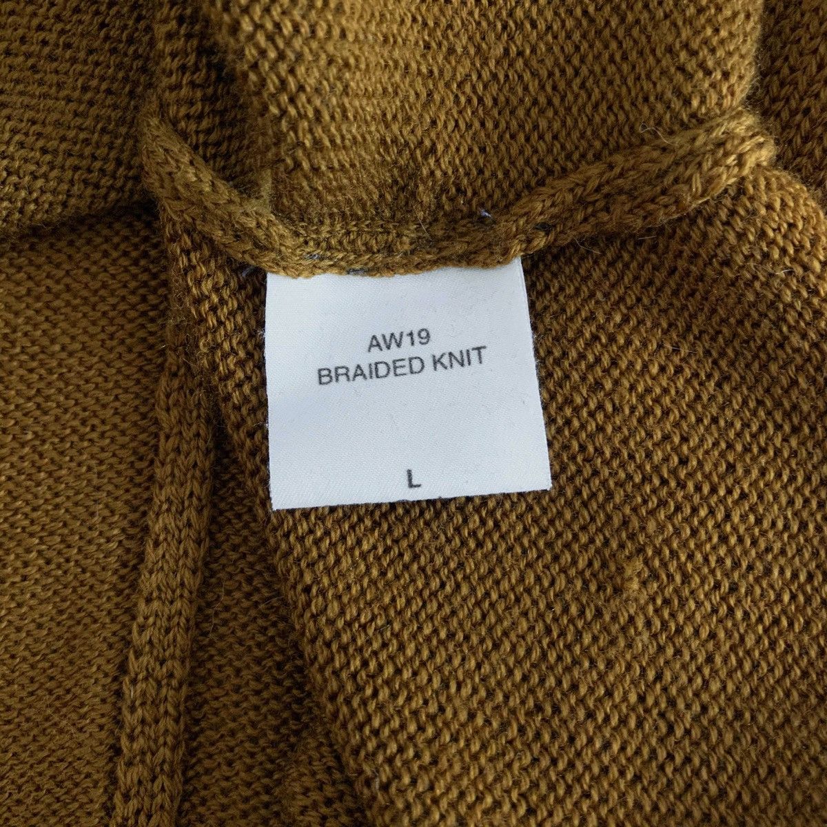 Per Gotesson Per Gotesson AW19 braided lattice knit Size US L / EU 52-54 / 3 - 7 Thumbnail