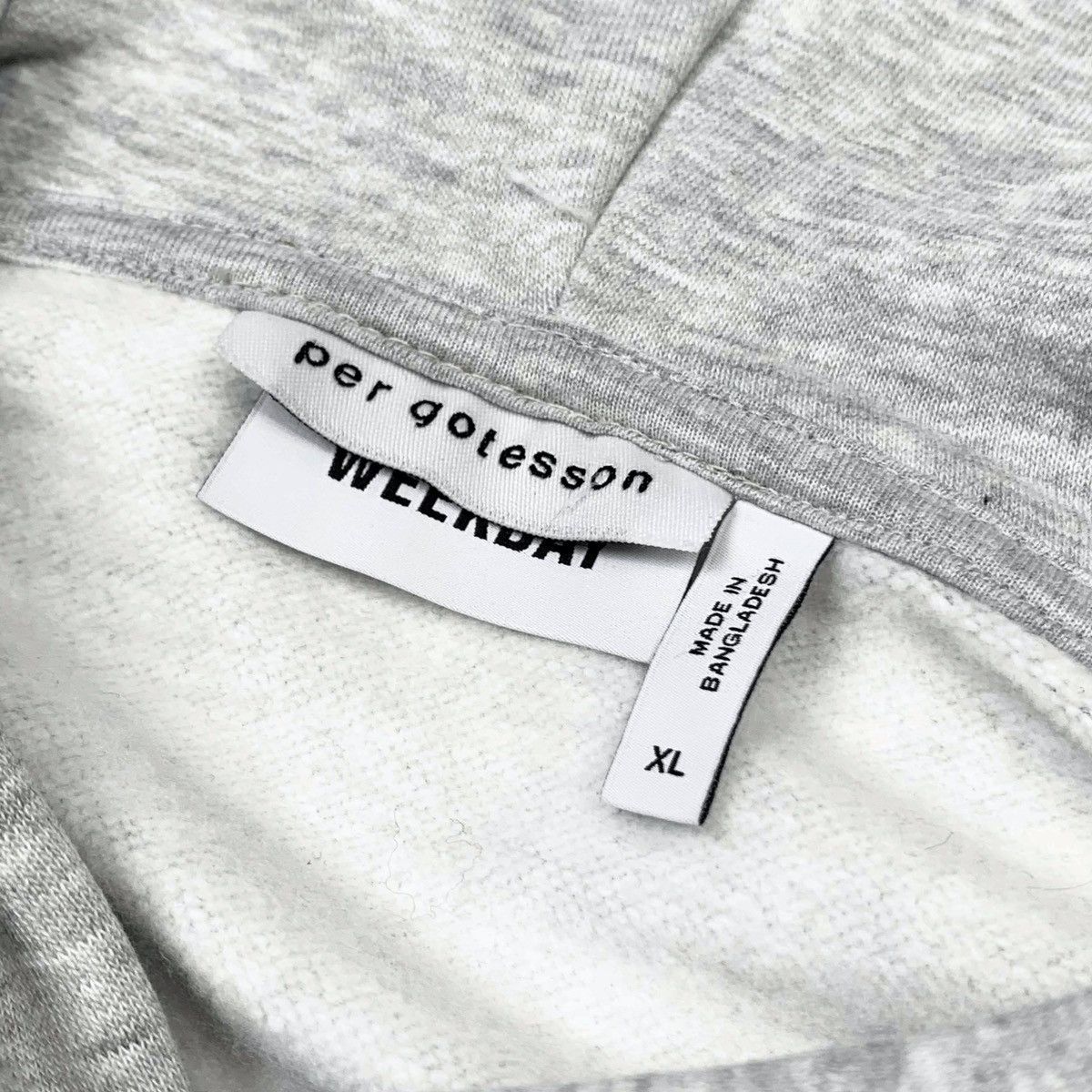Per Gotesson Per Gotesson x Weekday 1/1 Twisted Slash Hoodie Size US L / EU 52-54 / 3 - 5 Thumbnail