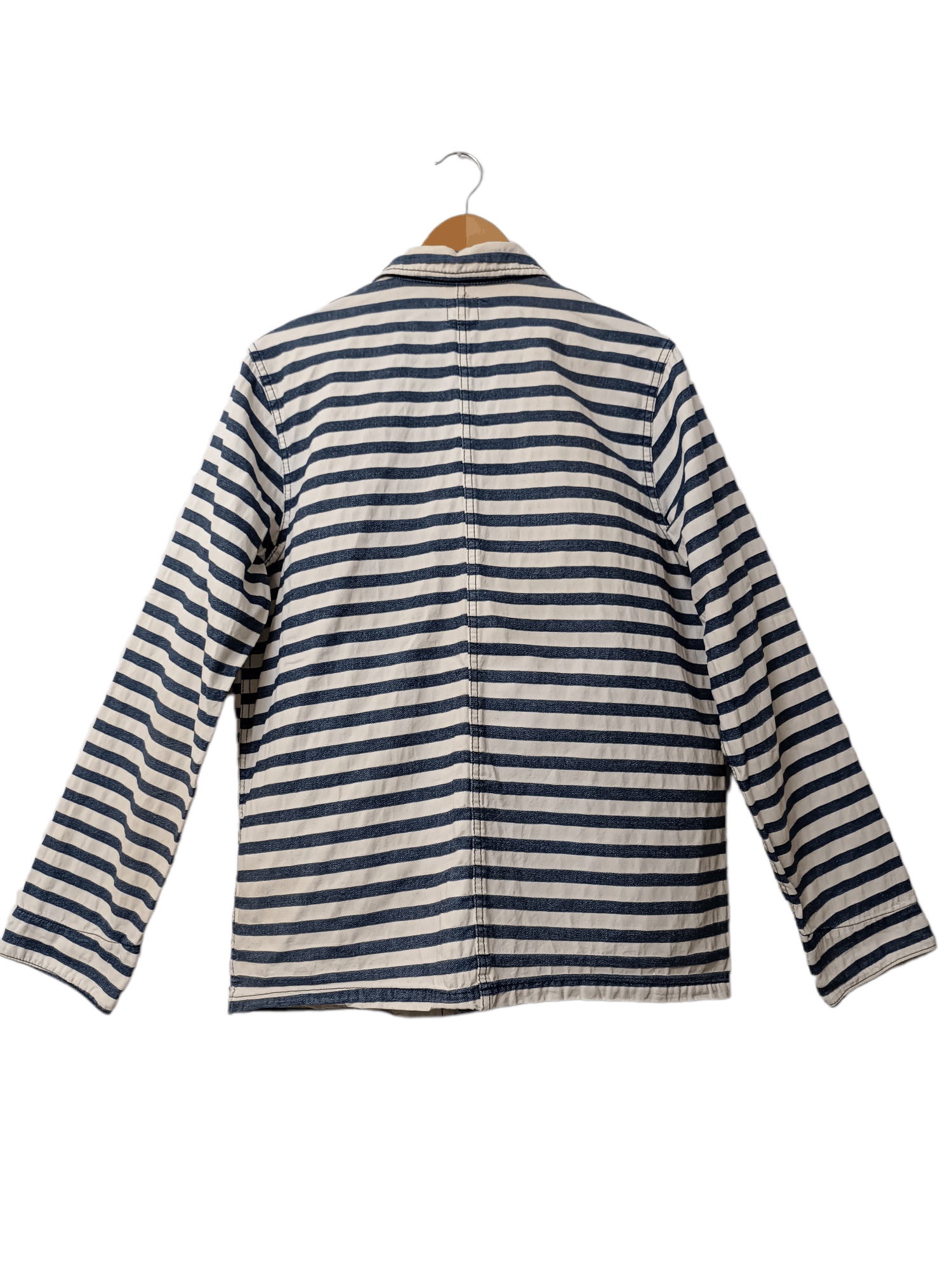 Japanese Brand Vintage prisoner striped jacket Size US L / EU 52-54 / 3 - 2 Thumbnail