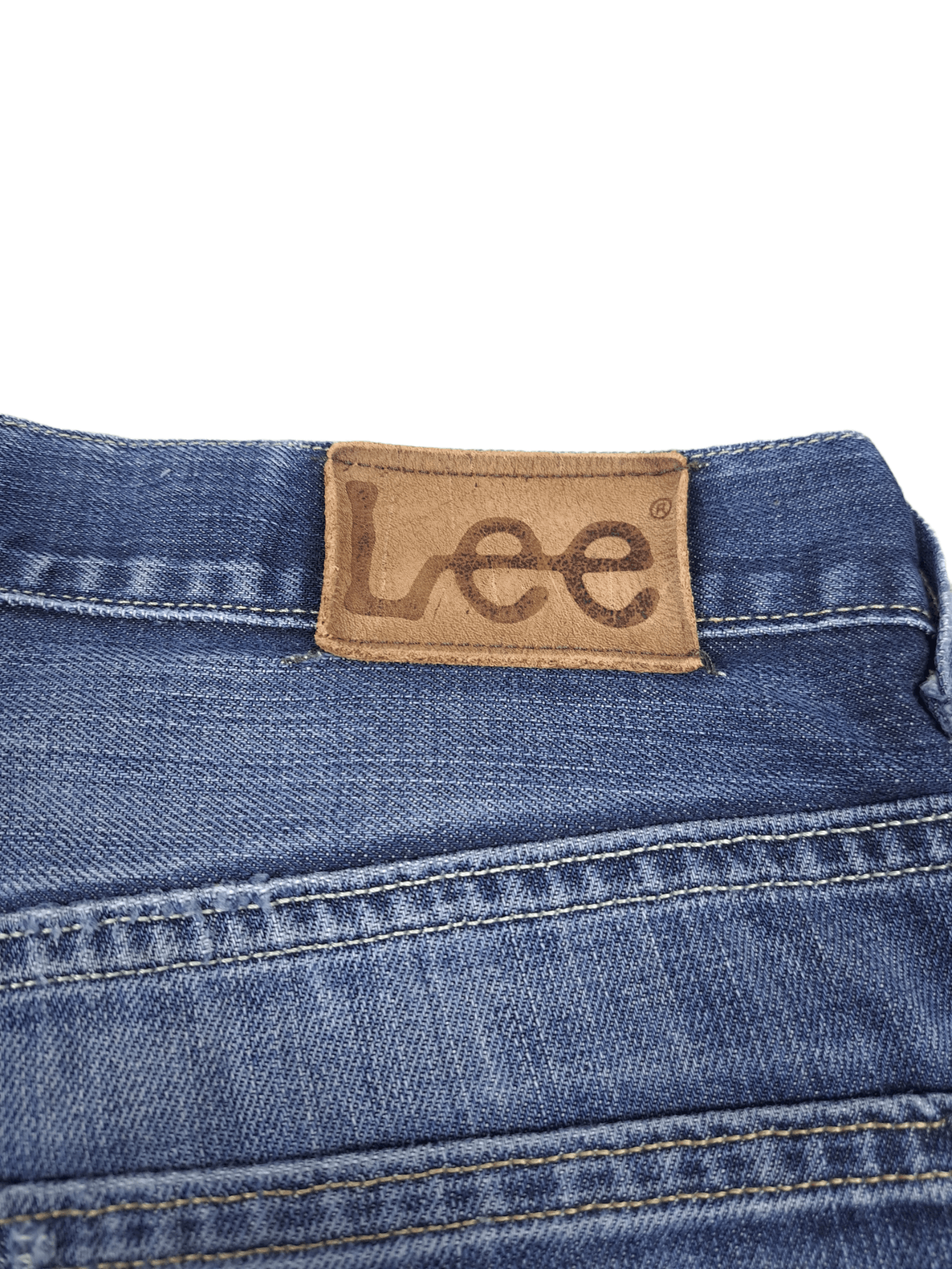 Lee × Vintage 💎 90's Lee 30/32 Patchwork DIstressed Denim Jeans Art Size US 30 / EU 46 - 5 Thumbnail