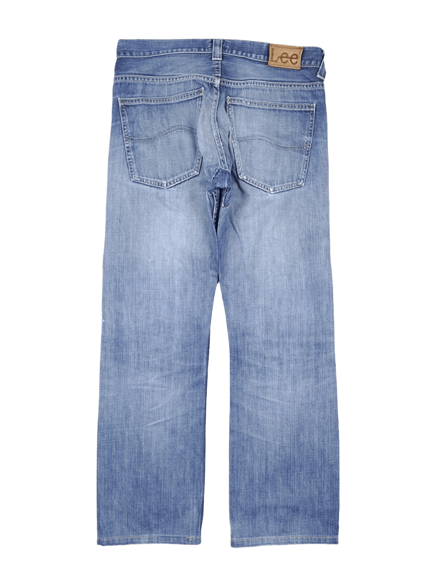 Lee × Vintage 💎 90's Lee 30/32 Patchwork DIstressed Denim Jeans Art Size US 30 / EU 46 - 2 Thumbnail
