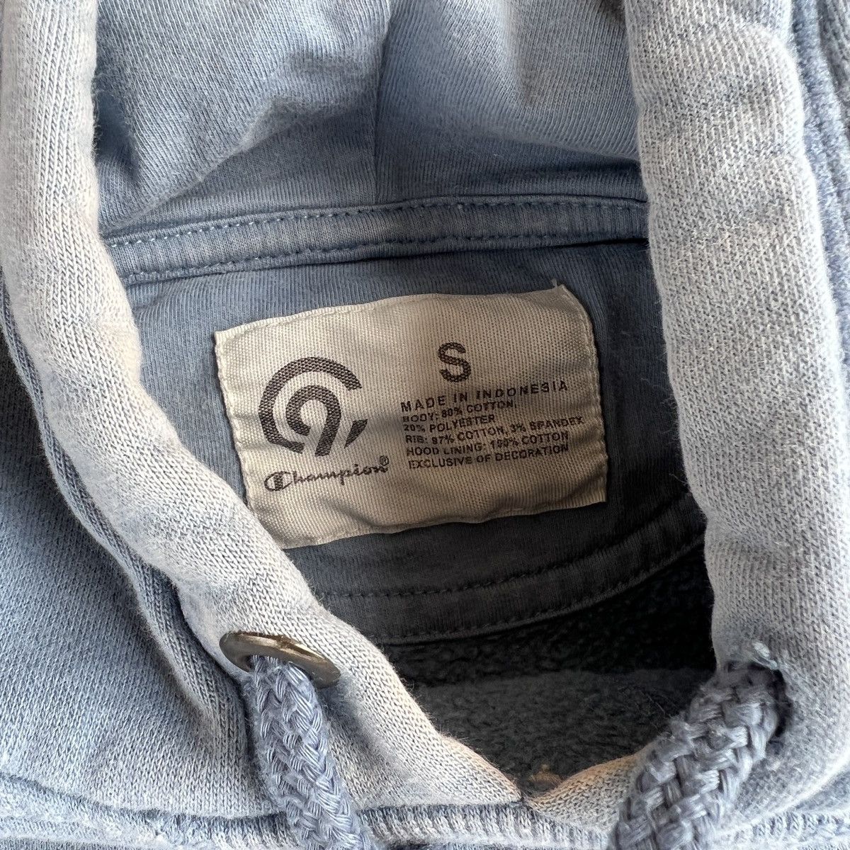Champion Champion Light Blue Sweatshirt Size Small Size US S / EU 44-46 / 1 - 2 Thumbnail