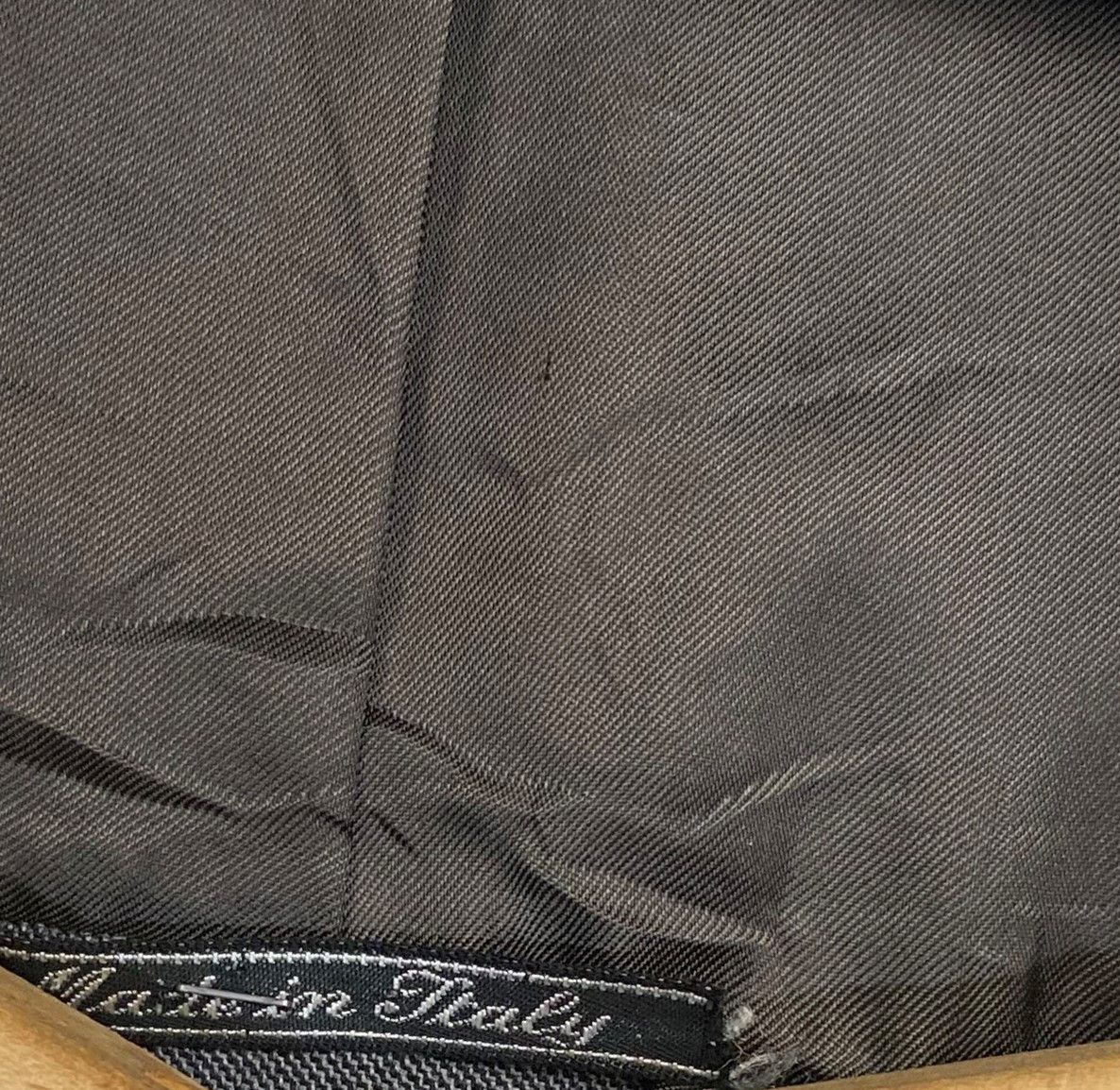 Ermenegildo Zegna 90s Vintage ERMENEGILDO ZEGNA Dark Grey Blazer M402 Size 48R - 5 Thumbnail
