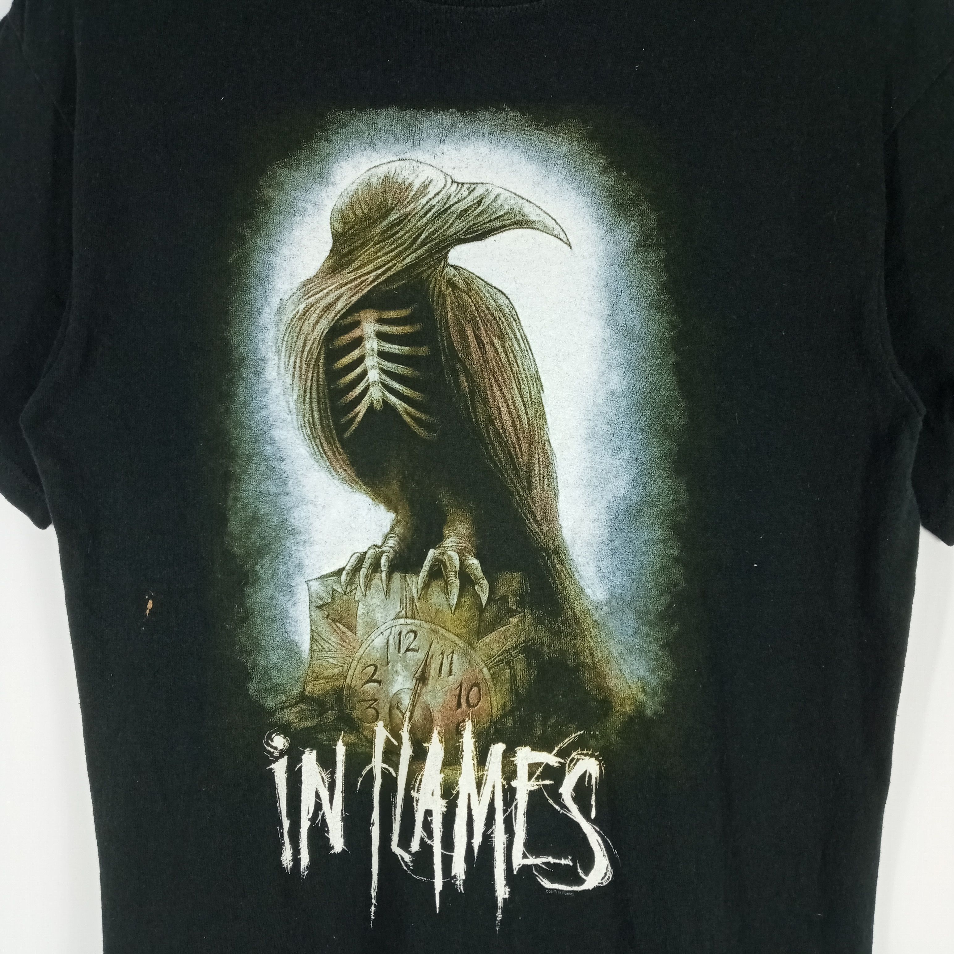 Band Tees × Vintage Swedish Heavy Metal Band In Flames Big Image Tour Tee Size US M / EU 48-50 / 2 - 2 Thumbnail