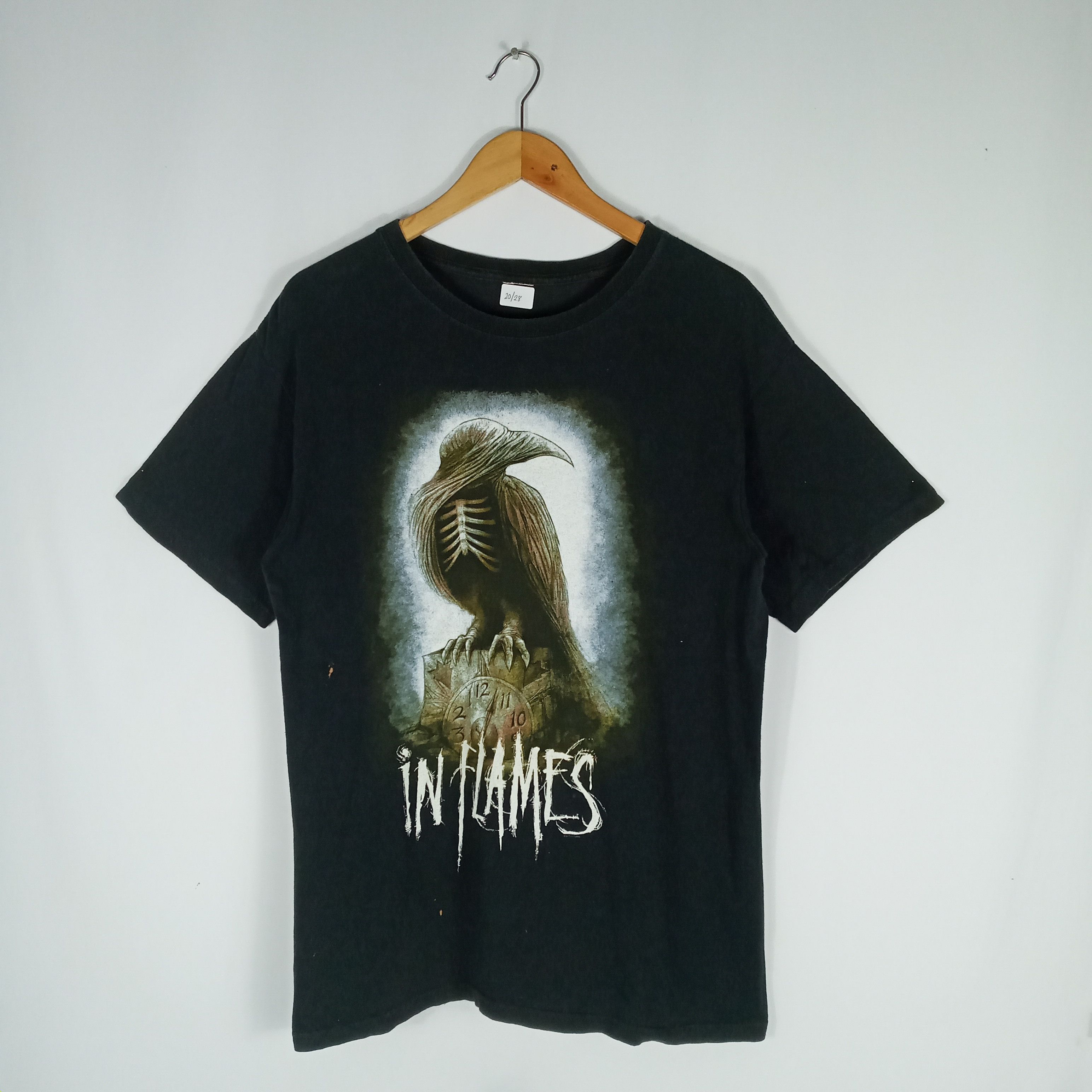 Swedish Heavy Metal Band In Flames Big Image Tour Tee