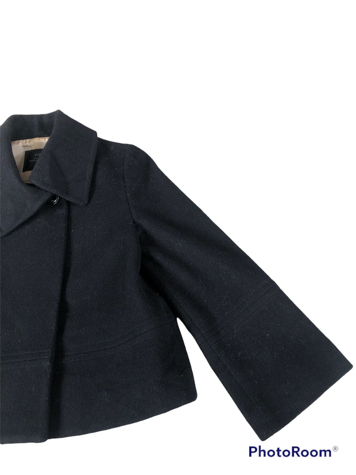 Yohji Yamamoto Japanese INED Cropped Jacket Wool Jacket Yohji Yamamoto Size US M / EU 48-50 / 2 - 4 Thumbnail