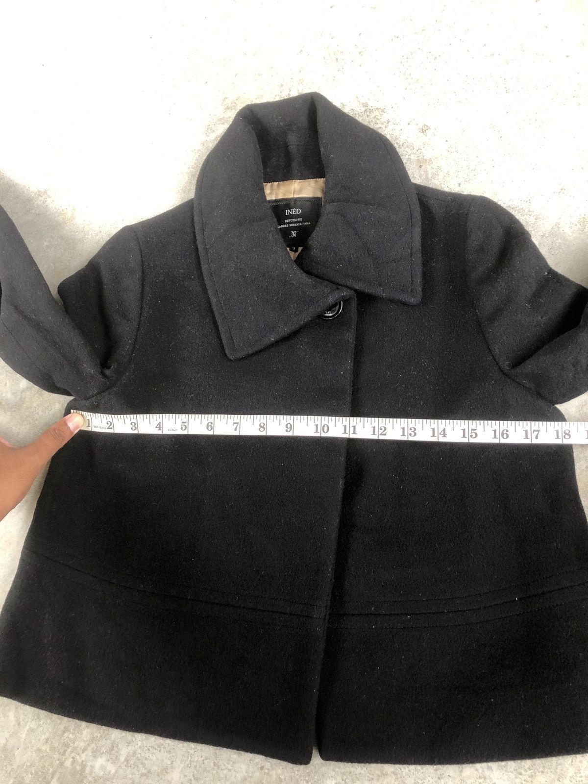 Yohji Yamamoto Japanese INED Cropped Jacket Wool Jacket Yohji Yamamoto Size US M / EU 48-50 / 2 - 12 Thumbnail