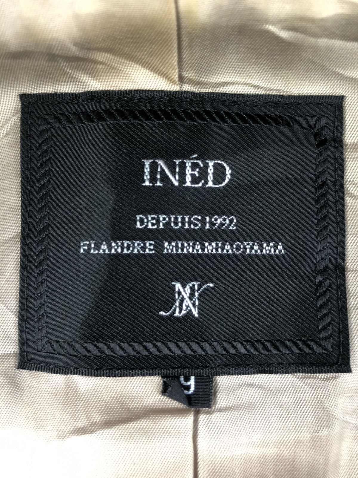 Yohji Yamamoto Japanese INED Cropped Jacket Wool Jacket Yohji Yamamoto Size US M / EU 48-50 / 2 - 6 Thumbnail