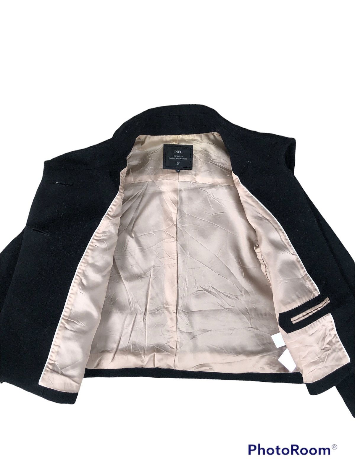 Yohji Yamamoto Japanese INED Cropped Jacket Wool Jacket Yohji Yamamoto Size US M / EU 48-50 / 2 - 5 Thumbnail