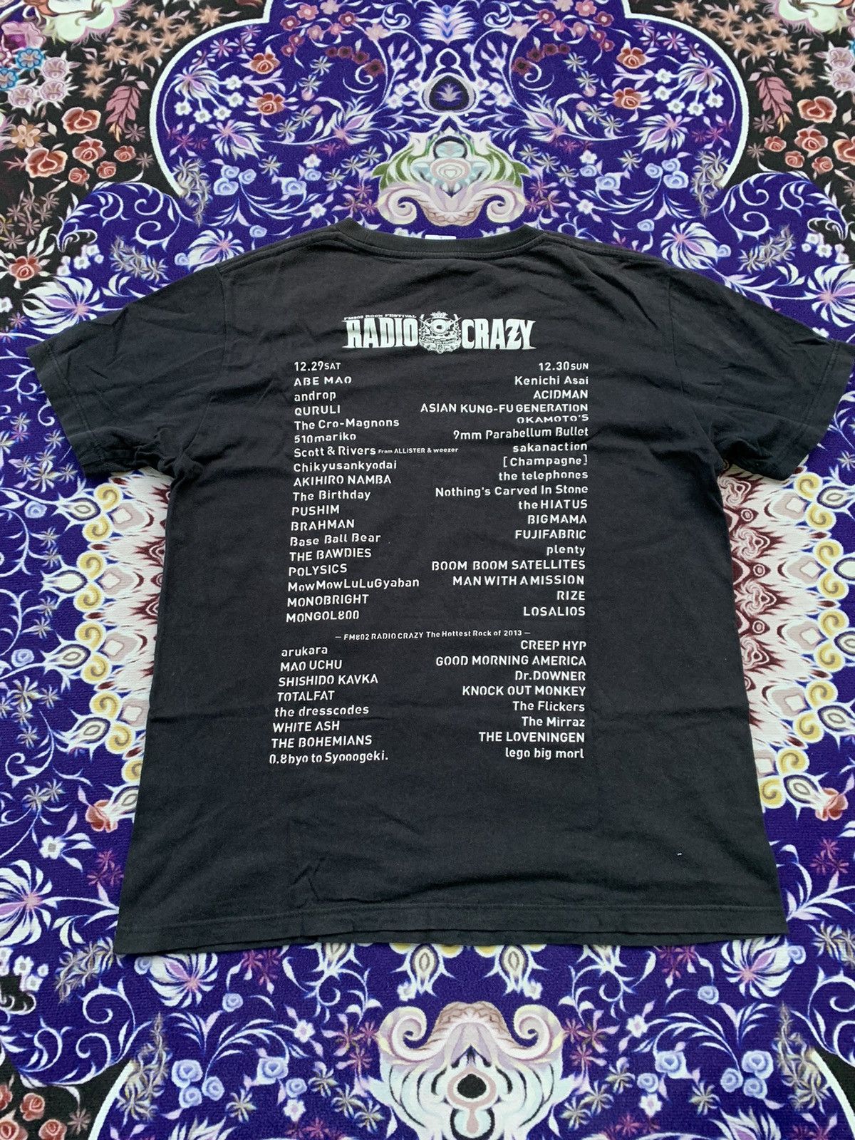 Band Tees Rock Festival Radio Crazy 2012 T-shirt Size US L / EU 52-54 / 3 - 2 Thumbnail