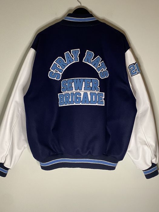Stray Rats Stray Rats 10 Year Anniversary Varsity Jacket | Grailed