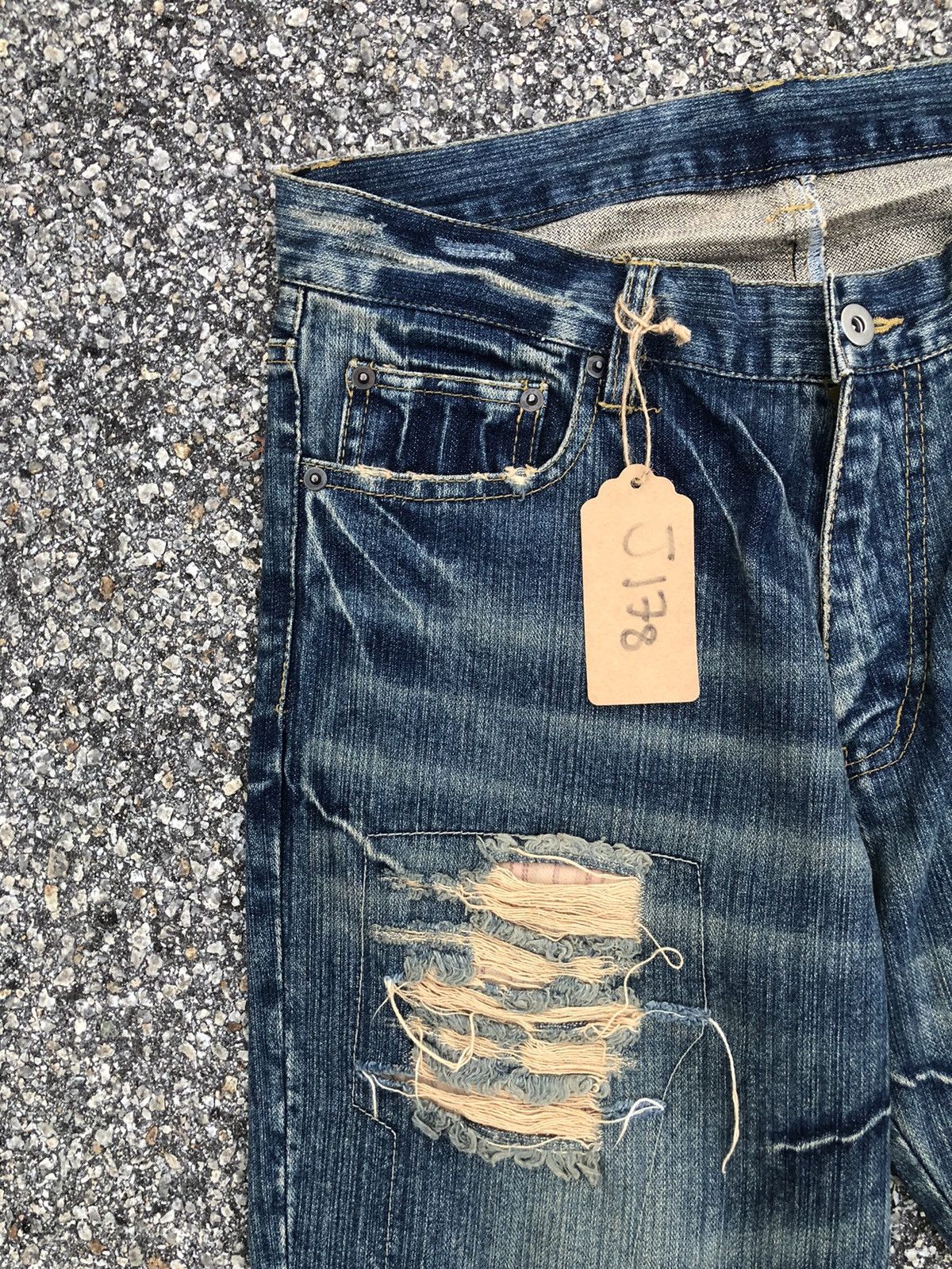 Japanese Brand Japanese Dragon Embroidered Jeans Size US 32 / EU 48 - 4 Thumbnail
