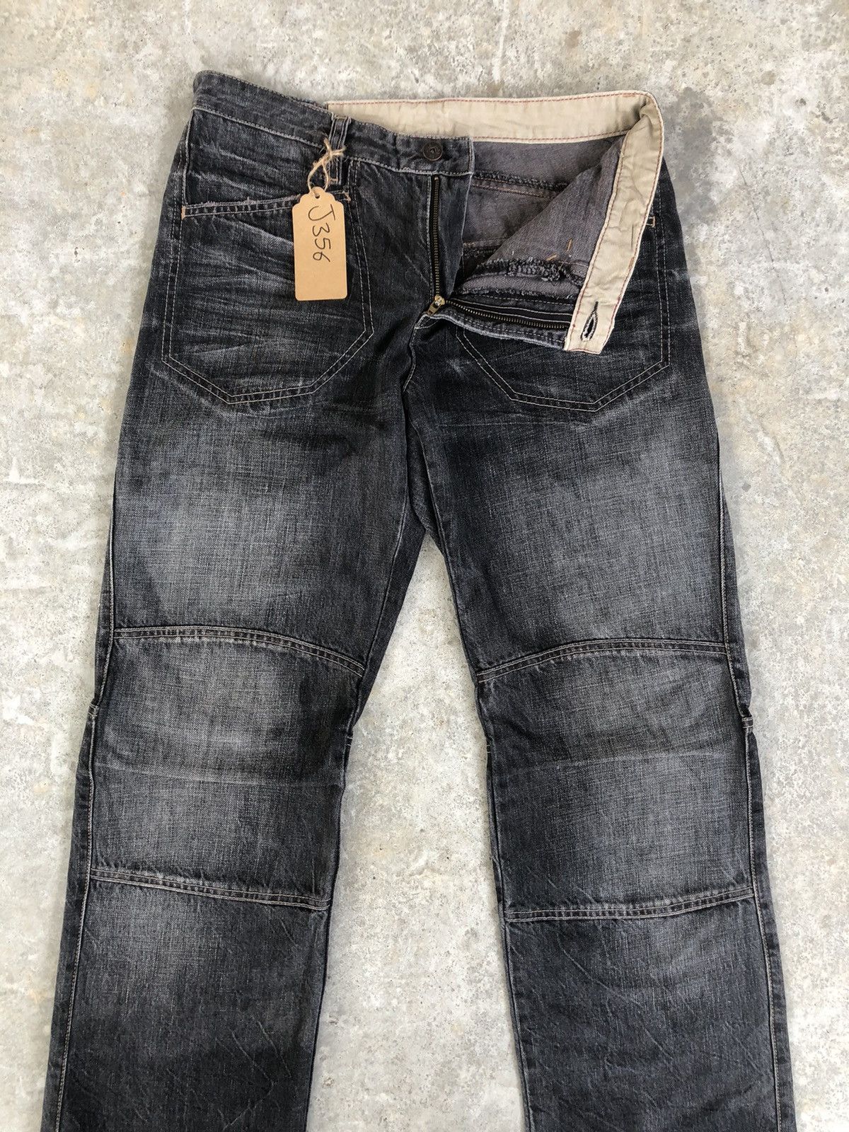 Marithe + Francois Girbaud Marithe Francois Gerbaud Distressed Jeans Size US 32 / EU 48 - 3 Thumbnail