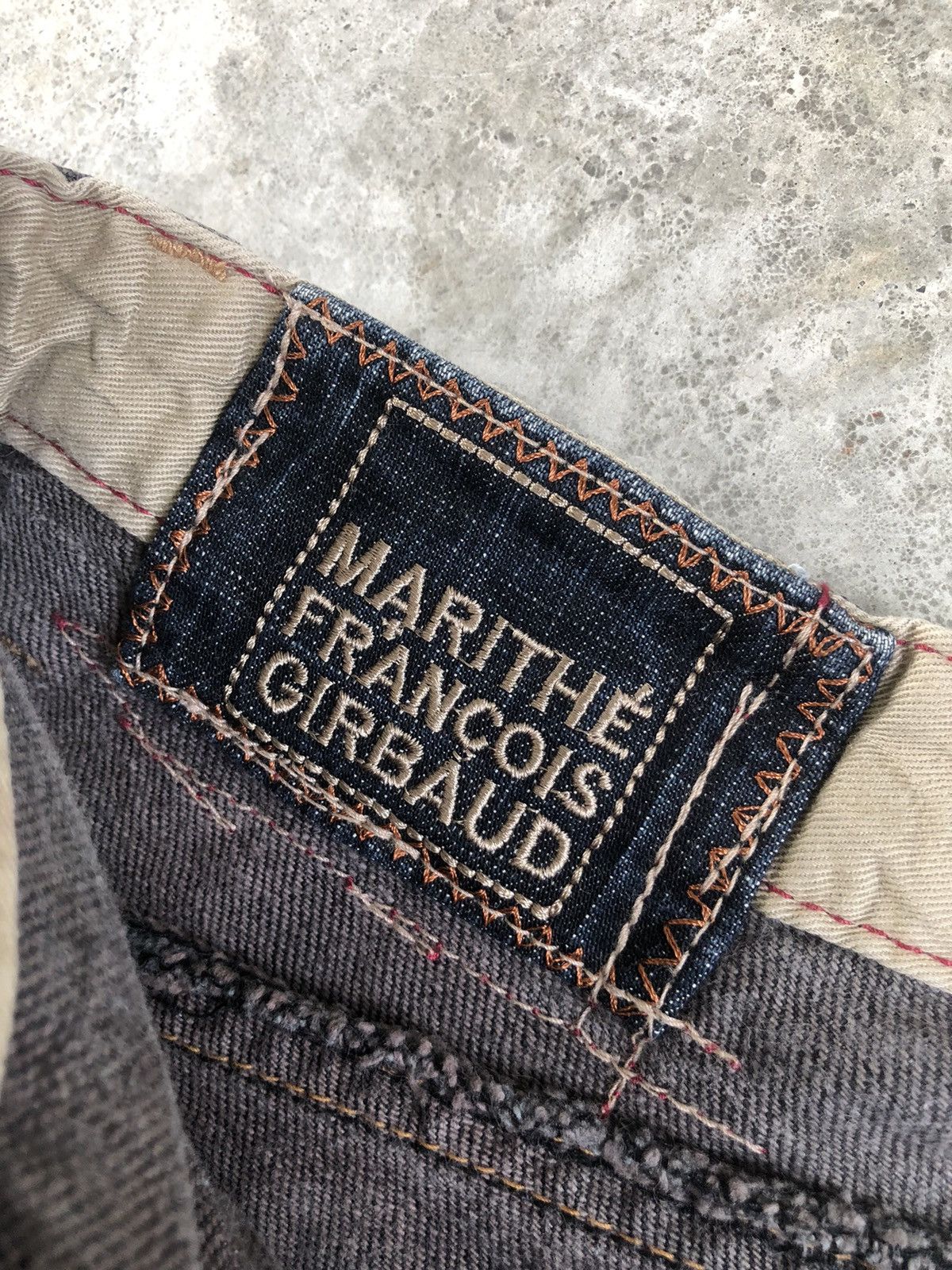 Marithe + Francois Girbaud Marithe Francois Gerbaud Distressed Jeans Size US 32 / EU 48 - 14 Thumbnail
