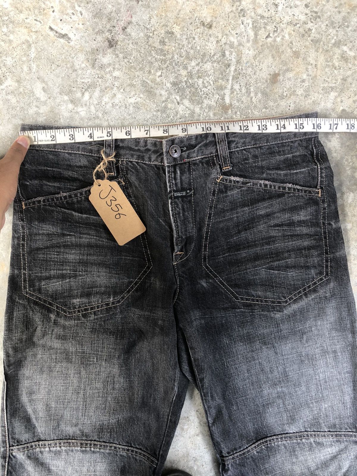 Marithe + Francois Girbaud Marithe Francois Gerbaud Distressed Jeans Size US 32 / EU 48 - 16 Thumbnail