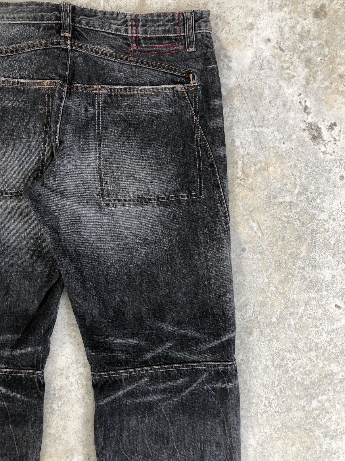 Marithe + Francois Girbaud Marithe Francois Gerbaud Distressed Jeans Size US 32 / EU 48 - 10 Thumbnail