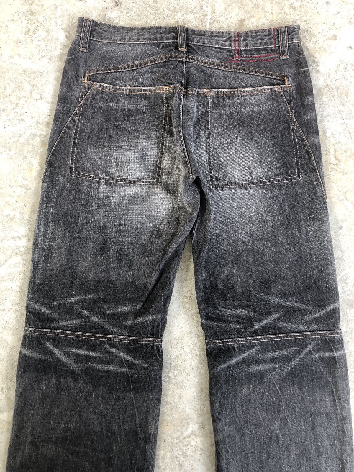 Marithe + Francois Girbaud Marithe Francois Gerbaud Distressed Jeans Size US 32 / EU 48 - 8 Thumbnail