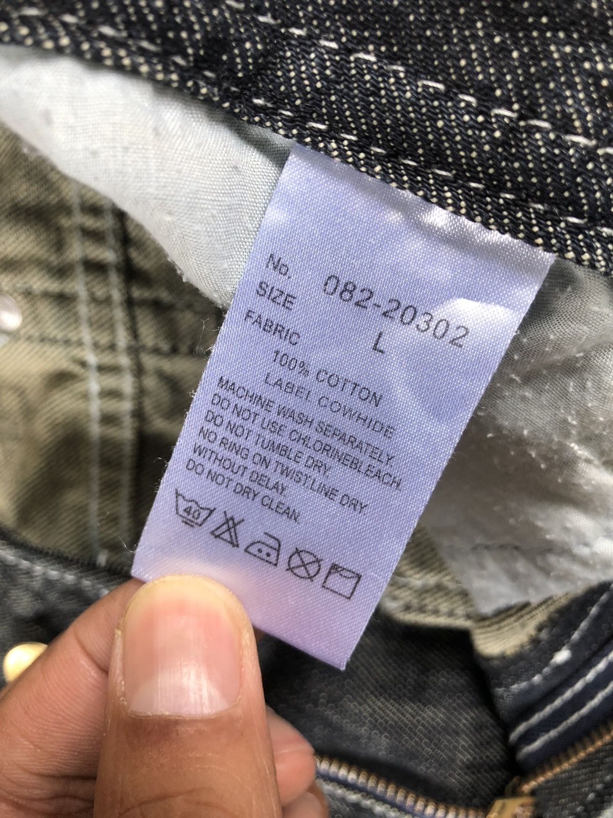 semanticdesign Japanese Semantic Design Flared Jeans Distressed Jeans Size US 33 - 15 Thumbnail
