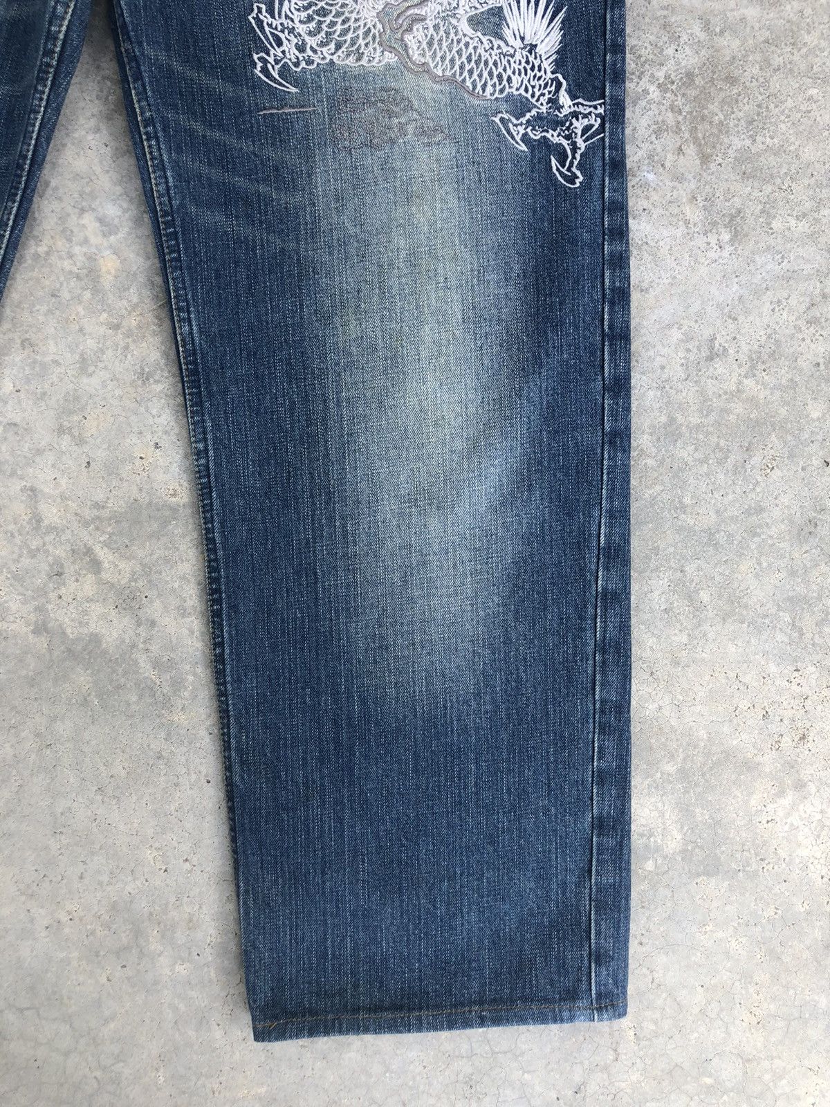 Karakuri Tamashii Karakuri Tamashii Embroidered Jeans Size US 34 / EU 50 - 5 Thumbnail