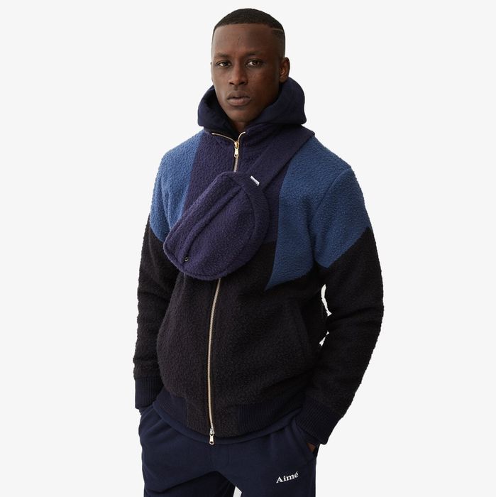 Aime leon dore 2024 nubby wool track jacket