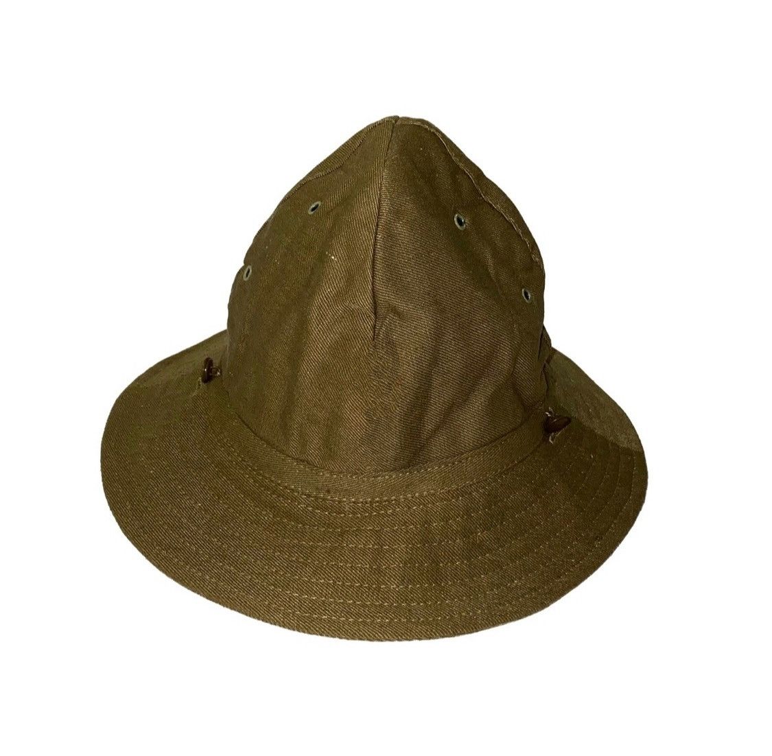 Japanese Brand × Vintage 1988 AFGHANISTAN WAR ARMY KHAKI BOONIE BUCKET HAT Size ONE SIZE - 1 Thumbnail