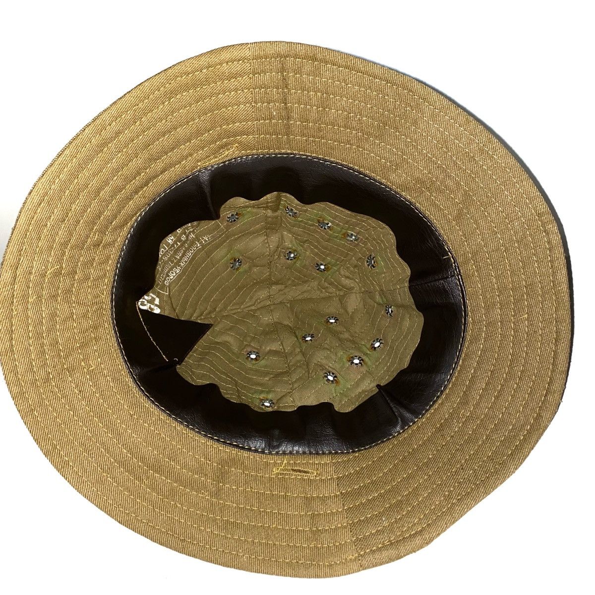 Japanese Brand × Vintage 1988 AFGHANISTAN WAR ARMY KHAKI BOONIE BUCKET HAT Size ONE SIZE - 2 Thumbnail