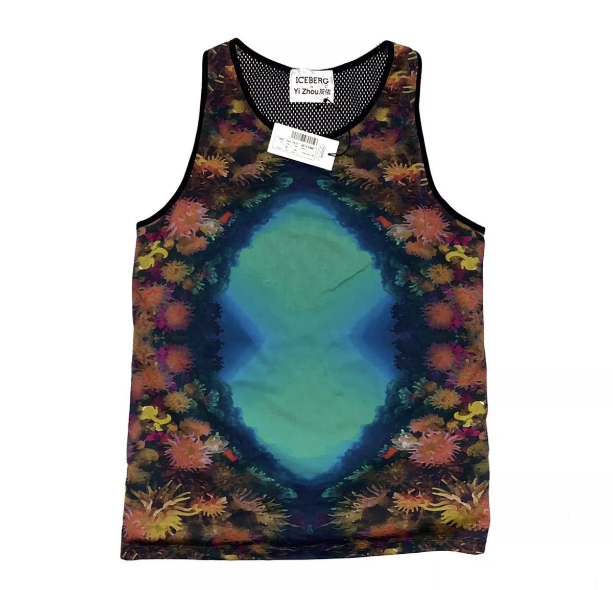 Iceberg × Japanese Brand ICEBERG BY YI ZHOU AUTHENTIC WOMEN'S TANK / SIZE 38 Size S / US 4 / IT 40 - 1 Thumbnail