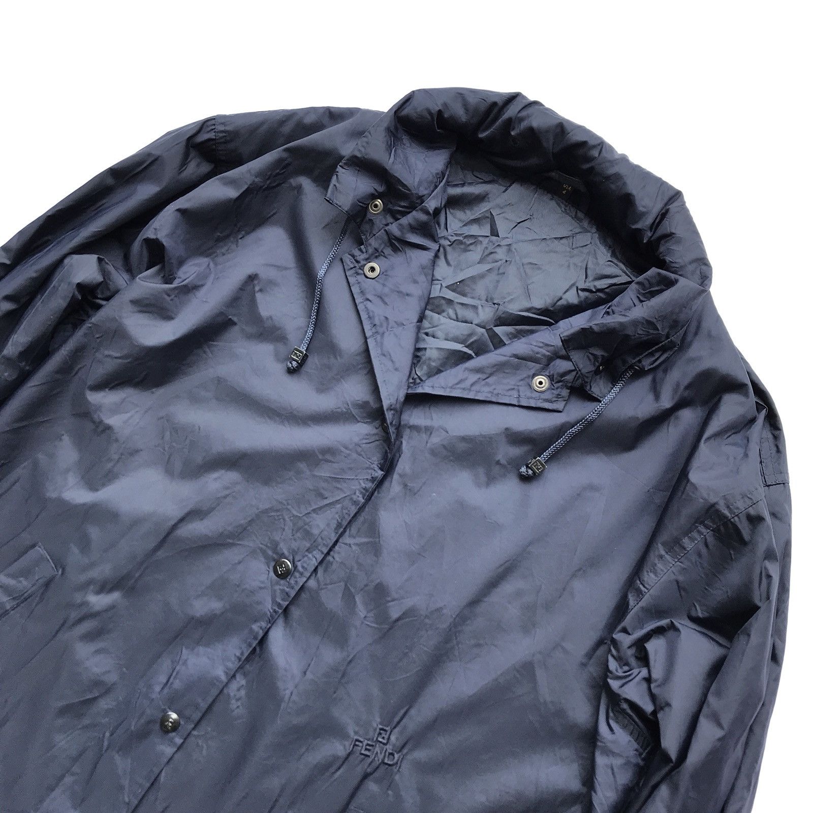 Fendi Vintage Fendi Coach Windbreaker Jacket Size US XL / EU 56 / 4 - 4 Thumbnail