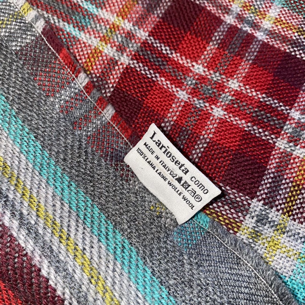 Moschino MOSCHINO Lana Wool Italy Multi Color Stripes Scarf Size ONE SIZE - 4 Thumbnail