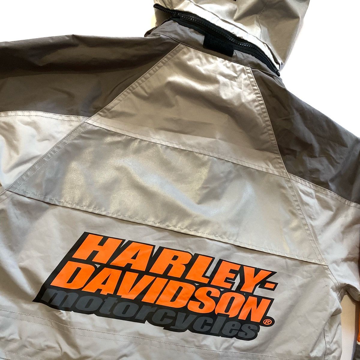 Harley Davidson × Vintage VINTAGE HARLEY DAVIDSON MOTORCYCLES REFLECTIVE JACKET / S Size US S / EU 44-46 / 1 - 3 Thumbnail