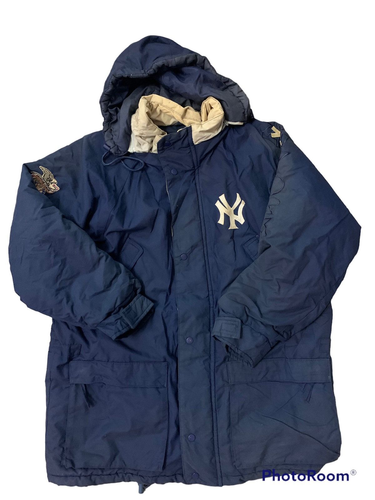 New York Yankees × Starter × Vintage Vintage New York Yankees Heavy Jacket Size US L / EU 52-54 / 3 - 1 Thumbnail