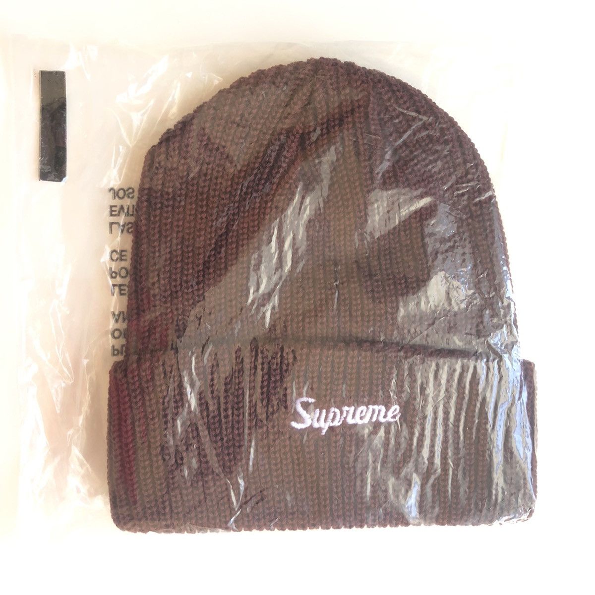 Supreme FW22 Loose Gauge Beanie BROWN Size ONE SIZE - 2 Thumbnail