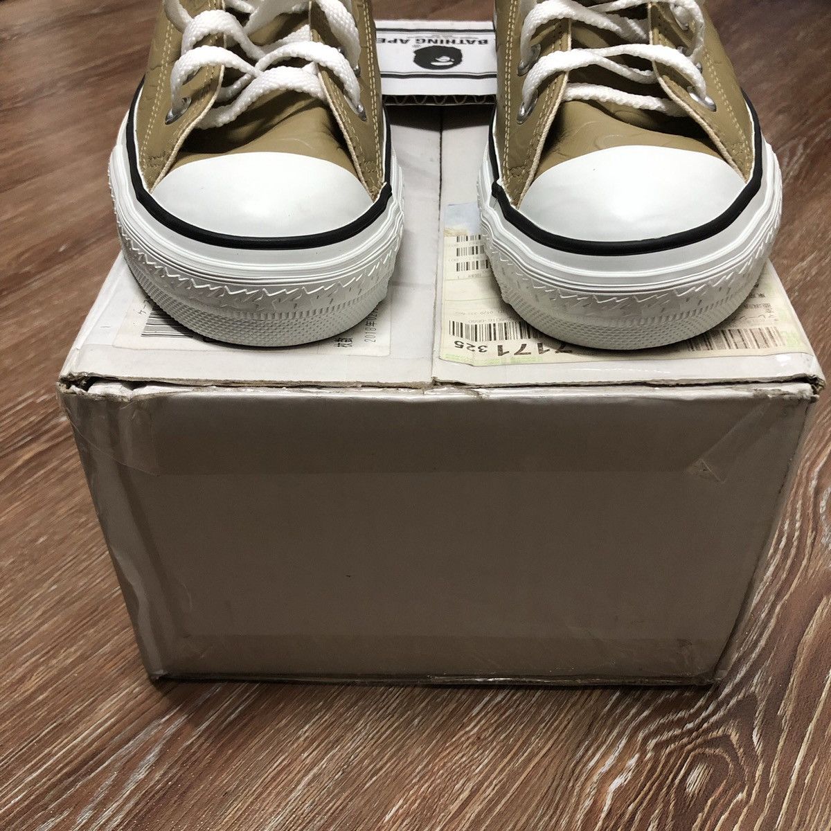 Bape BAPE SHOES HIGH CUT FULL LEATHER Size US 8.5 / EU 41-42 - 2 Thumbnail