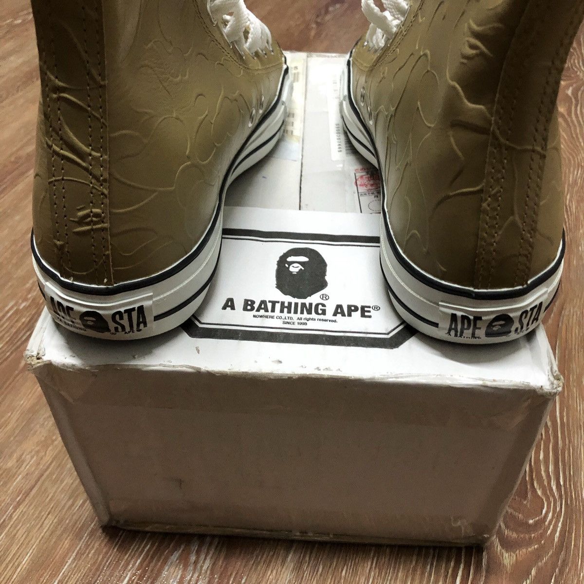 Bape BAPE SHOES HIGH CUT FULL LEATHER Size US 8.5 / EU 41-42 - 16 Thumbnail