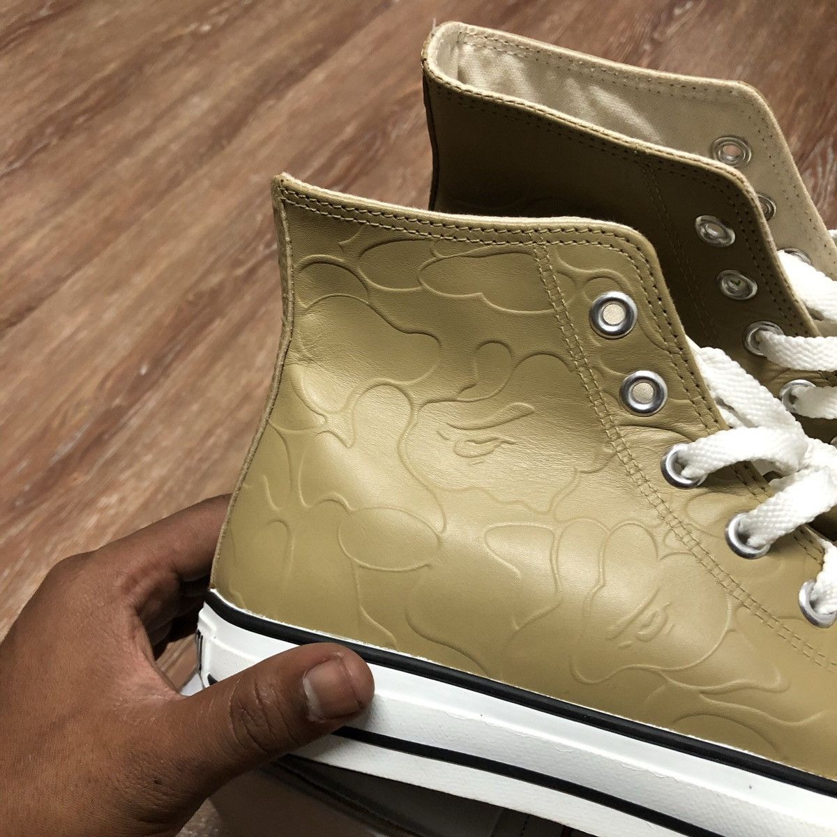 Bape BAPE SHOES HIGH CUT FULL LEATHER Size US 8.5 / EU 41-42 - 5 Thumbnail