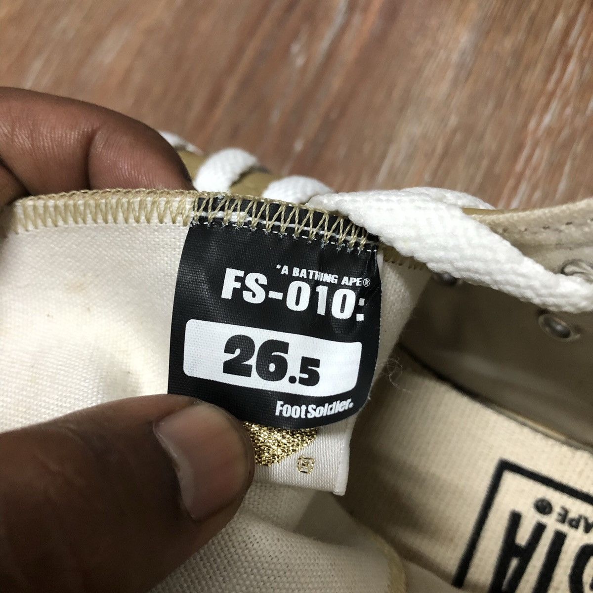 Bape BAPE SHOES HIGH CUT FULL LEATHER Size US 8.5 / EU 41-42 - 7 Thumbnail
